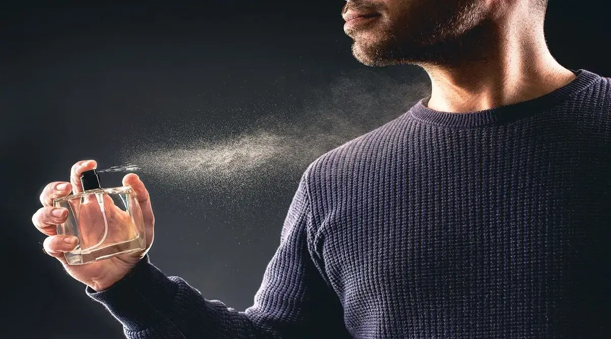 A personal scent consultation in a luxury setting